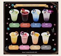 「『月刊少女野崎くん』×クレープ☆パラダイス」のコラボドリンク。