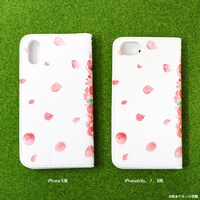 「町でうわさの天狗の子」手帳型iPhoneケース。