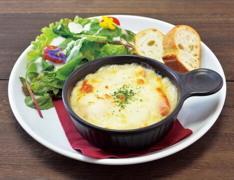 「まろんと稚空の約束のマカロニグラタン」