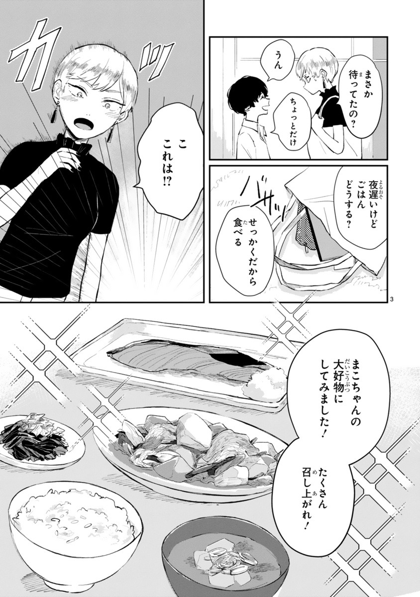 「ただの同居人だと思いたい。」より。