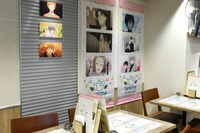 「TVアニメ『フルーツバスケット』×アニメイトカフェ」店内の様子。