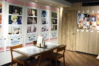 「TVアニメ『フルーツバスケット』×アニメイトカフェ」店内の様子。