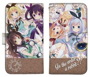 「ご注文はうさぎですか？？ 手帳型スマホケース 138」