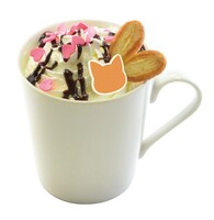 「夾くんへの愛情たっぷりラブリーラテ」