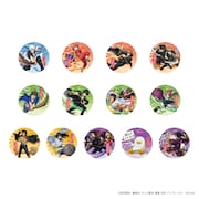 コラボグッズの「えらべる缶バッジ」。