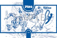 太田垣康男「機動戦士ガンダム サンダーボルト」のブックカバー。