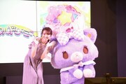 左から日向ゆめ役の村上奈津実、ミュークルドリーミー。