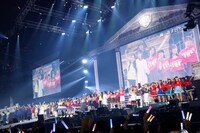 全員合唱の様子。