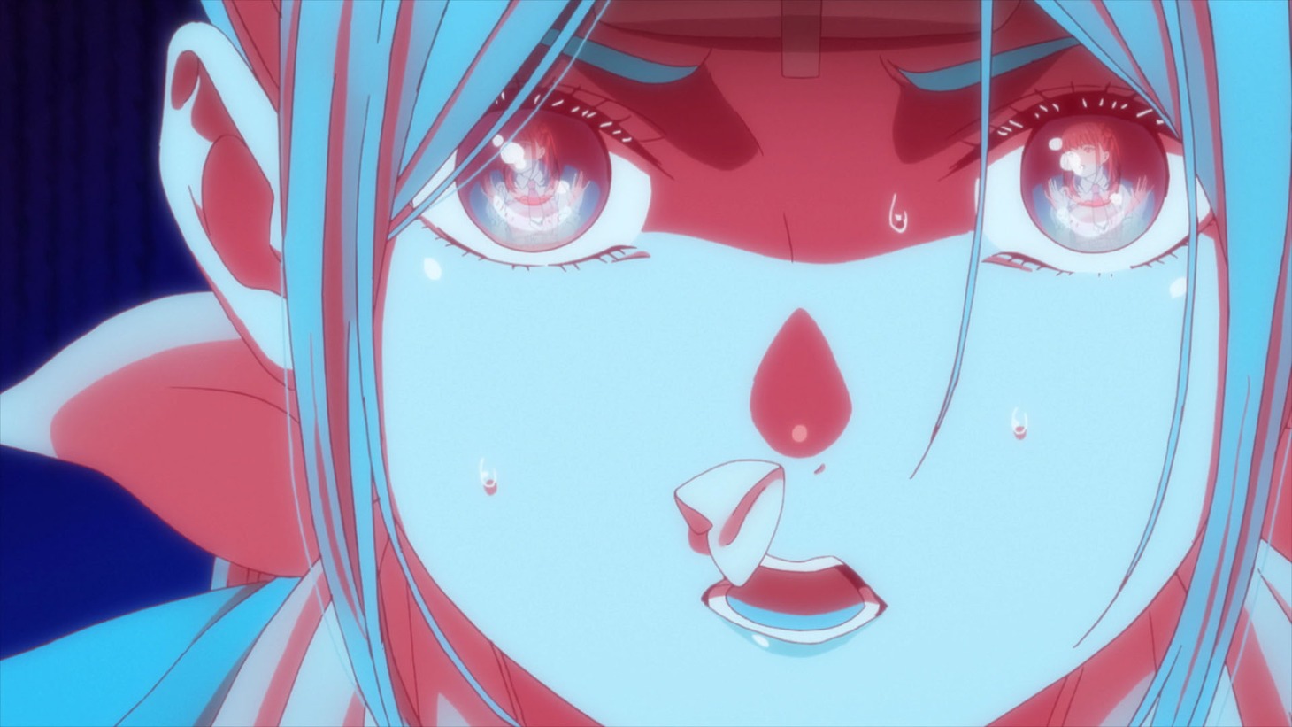 TVアニメ「推しが武道館いってくれたら死ぬ」最新PVより。