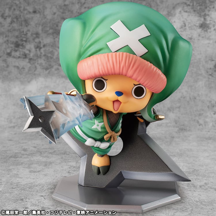 One Piece チョッパーが忍者姿になった チョパえもん のフィギュアが登場 コミックナタリー