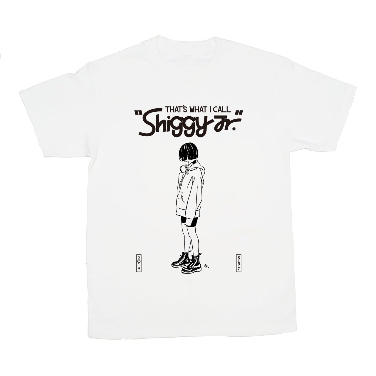 江口寿史がShiggy Jr.と約3年ぶりコラボ、ラストライブのグッズ用イラスト描く