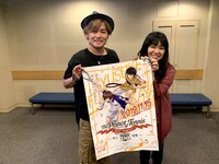 アフレコの様子。