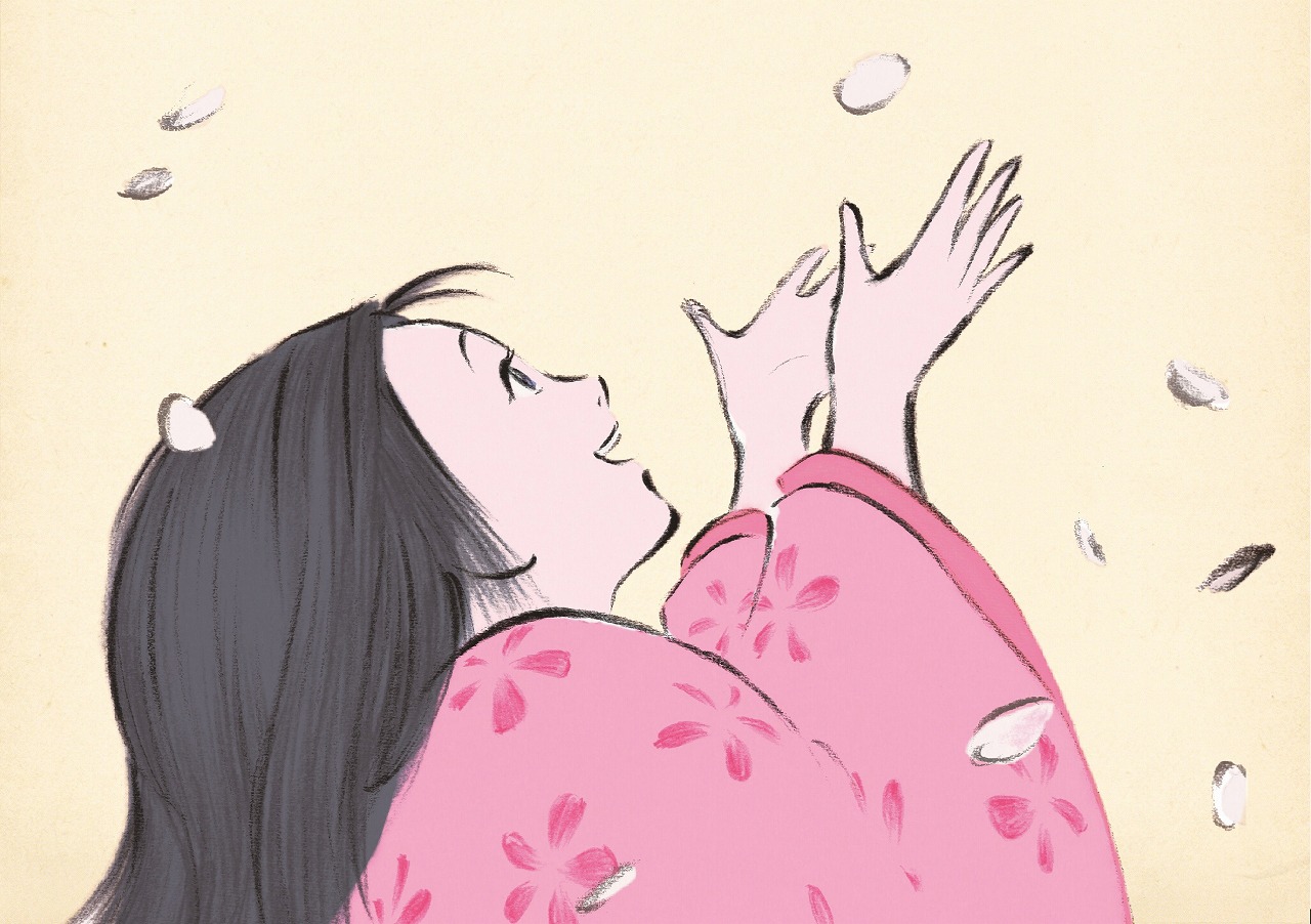 映画「かぐや姫の物語」より。 (c)2013 畑事務所・Studio Ghibli・NDHDMTK