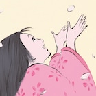 「かぐや姫の物語」を夜の公園で無料上映、高畑作品の背景画・ポスター展示も