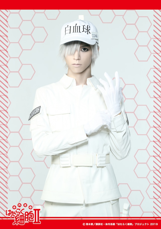 北村諒扮する白血球（好中球）。