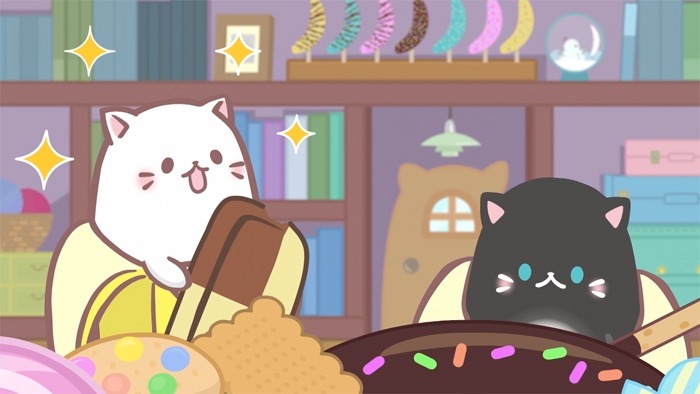 TVアニメ「ばなにゃ ふしぎななかまたち」より。