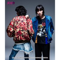 「コラボレーションリメイクTシャツ」着用イメージ。