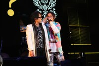 神宮寺寂雷役の速水奨と飴村乱数役の白井悠介。