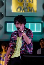 有栖川帝統役の野津山幸宏。