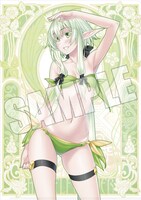 前売券特典のクリアファイル・妖精弓手。