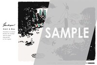 文教堂・アニメガで配布される、描き下ろしのイラストカード。