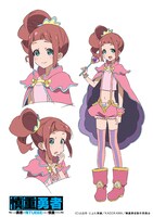 エルル（CV：古賀葵）。マッシュと幼なじみの竜族の血を引く魔法使い。聖哉からはマッシュ同様に荷物持ち扱いされる。