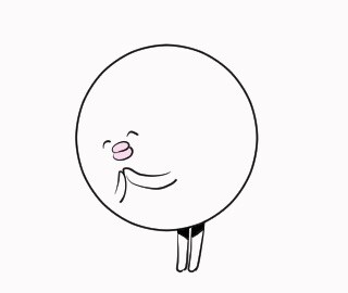 「動く『はぐちさん』スタンプ」イメージ