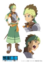 マッシュ（CV：河西健吾）。竜族の血を引く戦士。魔王討伐を目指して仲間になるが、聖哉からは荷物持ち扱いされる。