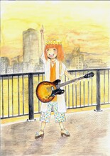 入江喜和「たそがれたかこ」イラスト