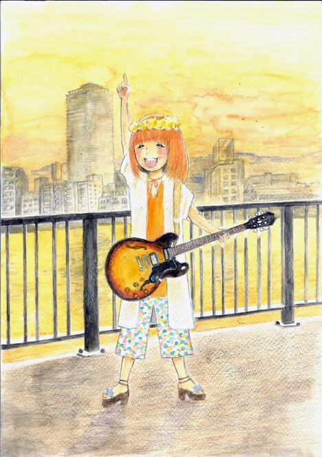 入江喜和「たそがれたかこ」イラスト