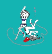 「幸福ごっこ 原画展」キービジュアル