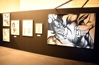 「永井GO展」の様子。 (c)1967-2019 Go Nagai/Dynamic Production.All Rights Reserved.