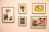 「永井GO展」の様子。 (c)1967-2019 Go Nagai/Dynamic Production.All Rights Reserved.