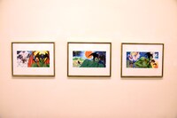 「永井GO展」の様子。 (c)1967-2019 Go Nagai/Dynamic Production.All Rights Reserved.