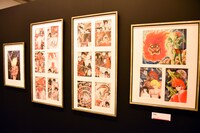 「永井GO展」の様子。 (c)1967-2019 Go Nagai/Dynamic Production.All Rights Reserved.