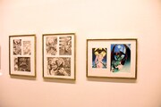 「永井GO展」の様子。 (c)1967-2019 Go Nagai/Dynamic Production.All Rights Reserved.