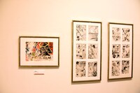 「永井GO展」の様子。 (c)1967-2019 Go Nagai/Dynamic Production.All Rights Reserved.