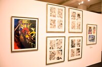 「永井GO展」の様子。 (c)1967-2019 Go Nagai/Dynamic Production.All Rights Reserved.