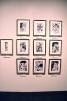 「永井GO展」の様子。 (c)1967-2019 Go Nagai/Dynamic Production.All Rights Reserved.