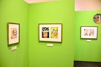 「永井GO展」の様子。 (c)1967-2019 Go Nagai/Dynamic Production.All Rights Reserved.