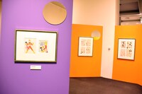 「永井GO展」の様子。 (c)1967-2019 Go Nagai/Dynamic Production.All Rights Reserved.