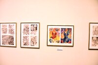 「永井GO展」の様子。 (c)1967-2019 Go Nagai/Dynamic Production.All Rights Reserved.