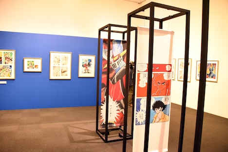 「永井GO展」の様子。 (c)1967-2019 Go Nagai/Dynamic Production.All Rights Reserved.