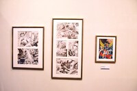 「永井GO展」の様子。