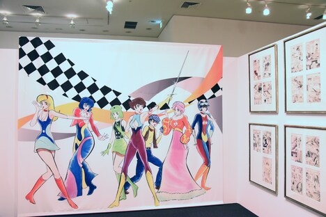 「永井GO展」の様子。 (c)1967-2019 Go Nagai/Dynamic Production.All Rights Reserved.