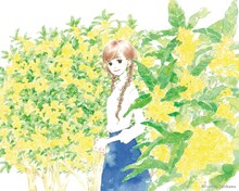 「谷川史子原画展」ビジュアル