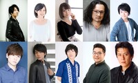 追加キャスト一覧。上段左から細谷佳正、M・A・O、ブリドカットセーラ恵美、村治学、近藤隆。下段左から岩瀬周平、榎木淳弥、加藤渉、落合福嗣、西凜太朗。