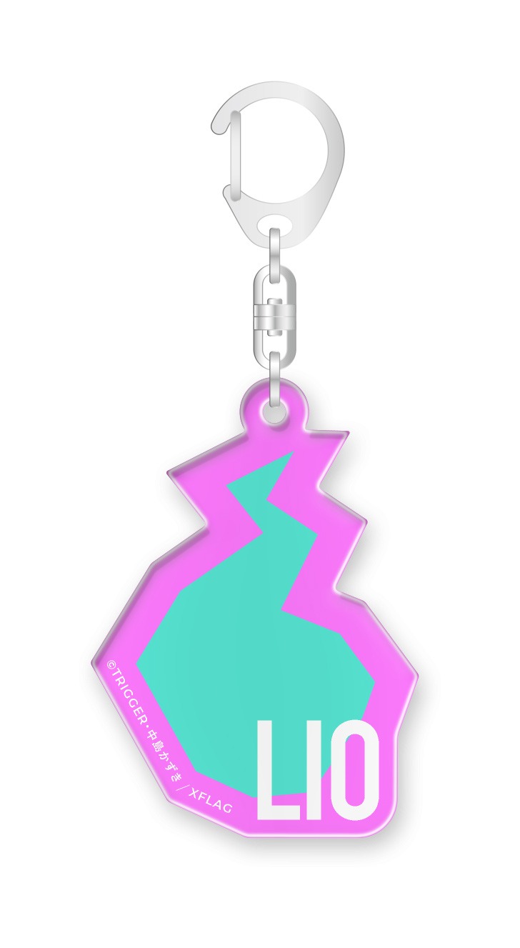 「PROMARE Apparel collection」より、アクリルキーホルダー「バーニッシュフレア」。