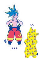 「F*Kaori collaboration」ダイカットクッション