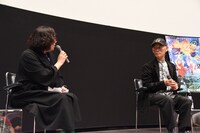 左から荒木啓子、富野由悠季。